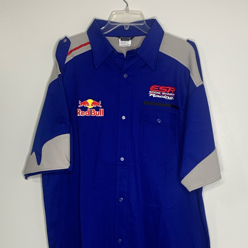 Red Bull ESR Eddie Sharp Racing Shirt Bishop Sz XXL Canada ARCA ReMax Series